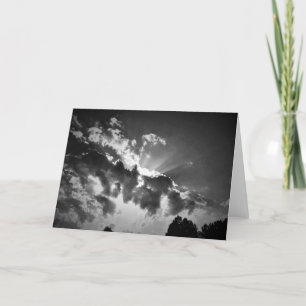 Cloudscape / Noir, card