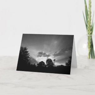 Cloudscape / Noir, card
