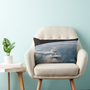 Cloudscapes Around Sumatra, Indonesia. Lumbar Cushion