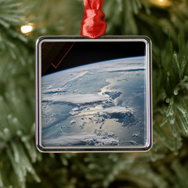 Cloudscapes Around Sumatra, Indonesia. Metal Ornament (Tree)