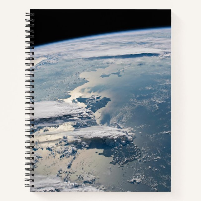 Cloudscapes Around Sumatra, Indonesia. Notebook (Front)