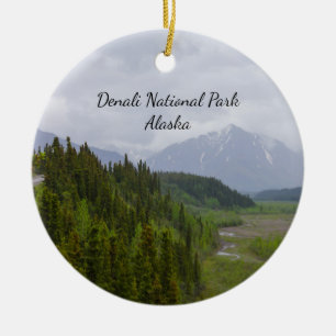 Cloudy At Denali Ornament