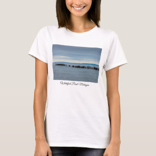 Cloudy At Whitefish BayT-shirt T-Shirt