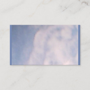 Cloudy Blue Sky Business Card