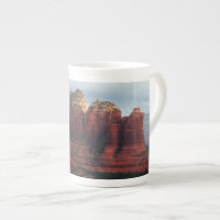 Cloudy Coffee Pot Rock in Sedona Arizona