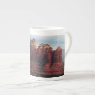 Cloudy Coffee Pot Rock in Sedona Arizona Bone China Mug