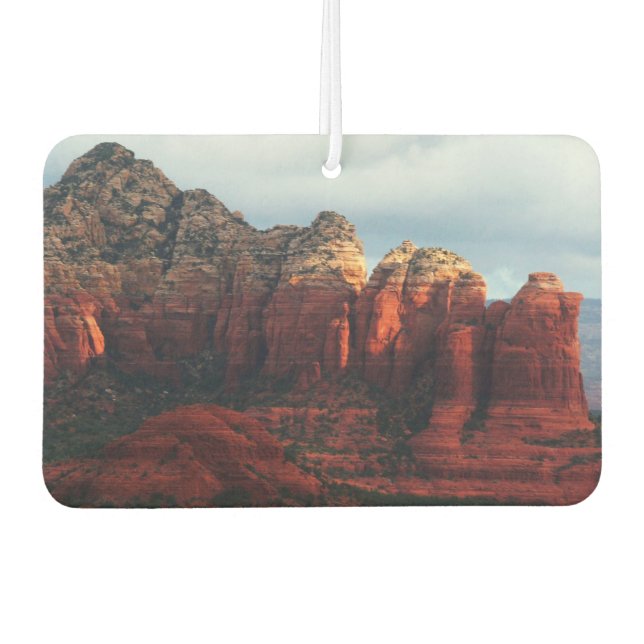 Cloudy Coffee Pot Rock in Sedona Arizona Car Air Freshener (Front)