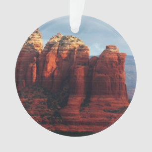 Cloudy Coffee Pot Rock in Sedona Arizona Ornament