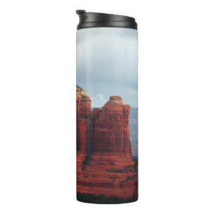 Cloudy Coffee Pot Rock in Sedona Arizona Thermal Tumbler
