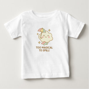 Cloudy Cuddle – Rainy Day Joy Baby T-Shirt