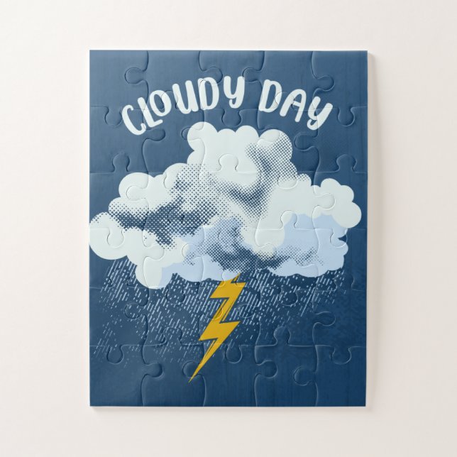 Cloudy Day Jigsaw Puzzle (Vertical)