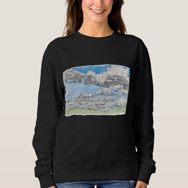 Cloudy day sweatshirt (Front)