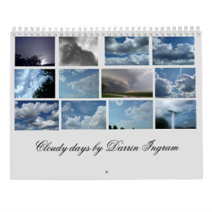 Cloudy days calendar