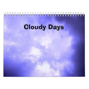 Cloudy Days Calendar