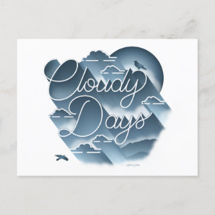 Cloudy Days / Postcard