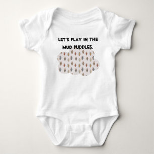 Cloudy Diamonds Baby Bodysuit