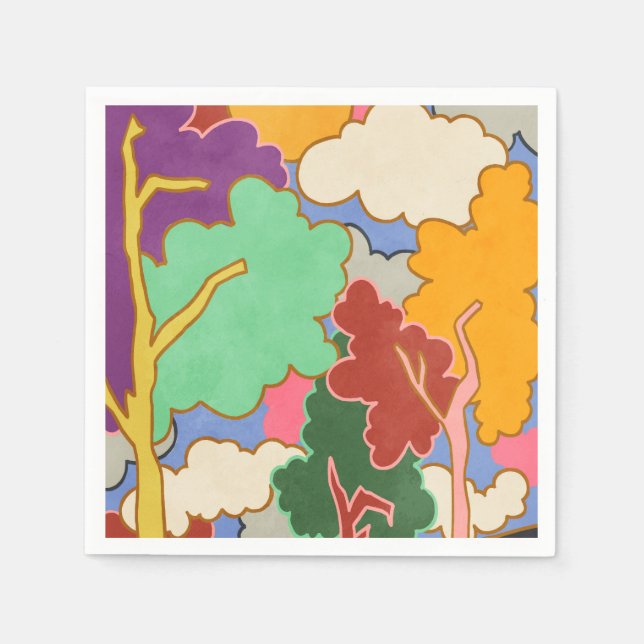 Cloudy Dreams Napkin (Front)