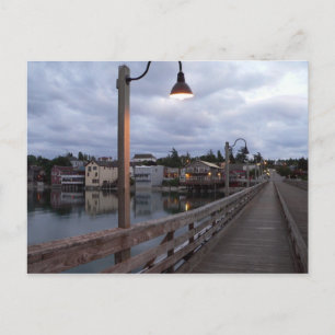 "Cloudy Dusk in Coupeville" Postcard