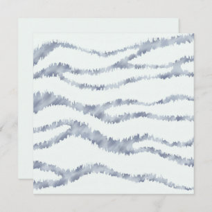 Cloudy Grey Zebra Eraser Scratch Art Card