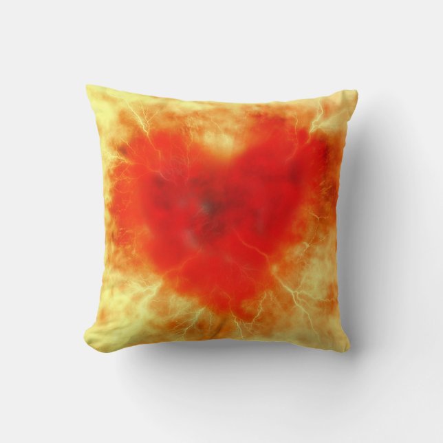 Cloudy Heart Cushion (Front)