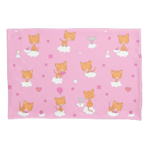 Cloudy Kitten Pillowcase