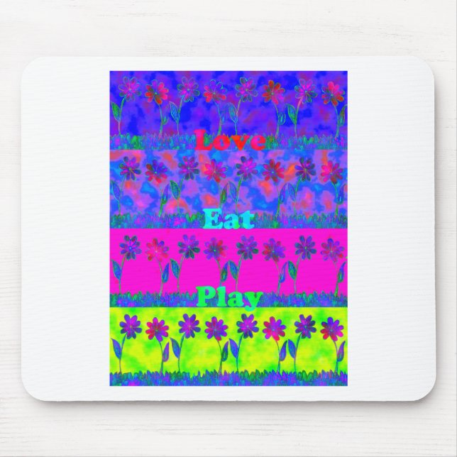 Cloudy Nice Day Better Night.png Mouse Pad (Front)