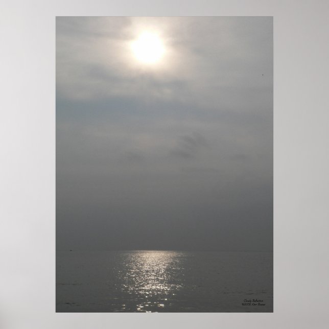 Cloudy Reflection Poster (Front)