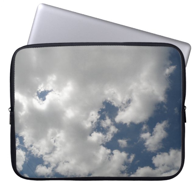 Cloudy Skies Laptop Bag (Front)