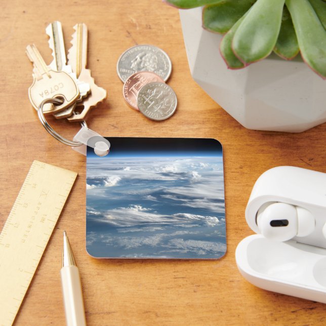 Cloudy Skies Over Sudan Key Ring (Desk)