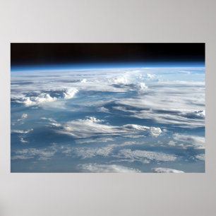 Cloudy Skies Over Sudan Poster