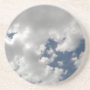 Cloudy Skies Sandstone Coaster