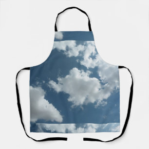 Cloudy Sky Abstract Photography Apron