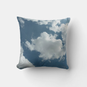 Cloudy Sky Abstract Photography Cushion