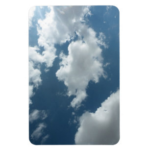 Cloudy Sky Abstract Photography Magnet
