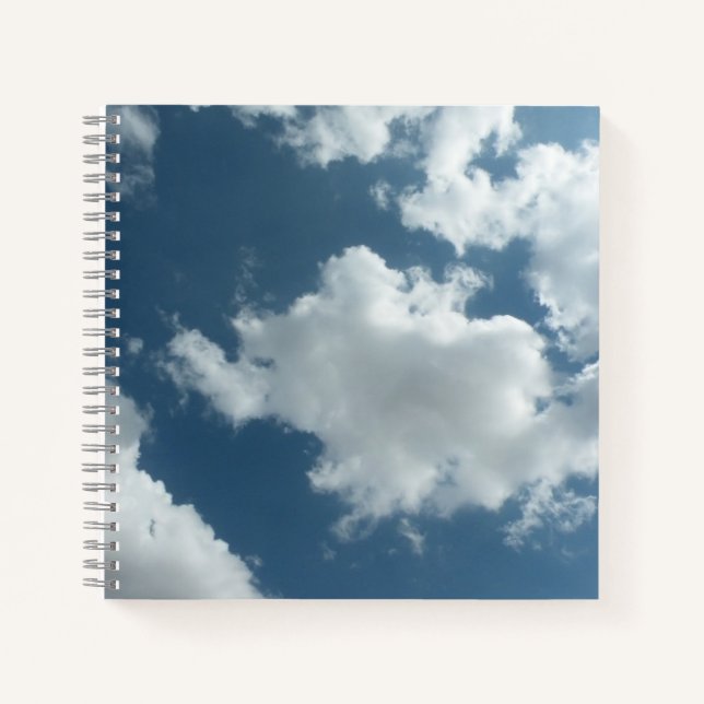 Cloudy Sky Abstract Photography Notebook (Front)