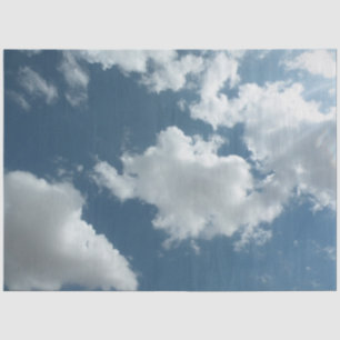 Cloudy Sky Abstract Photography Tissue Paper