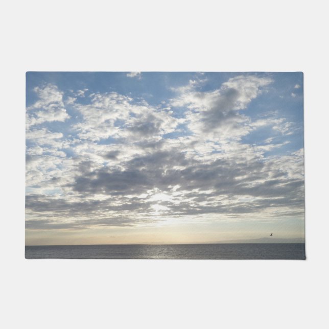 Cloudy Sky Door Mat (Front)
