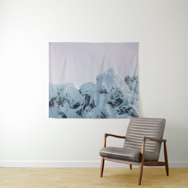 Cloudy sky mountain sunset tapestry (In Situ (Horizontal))