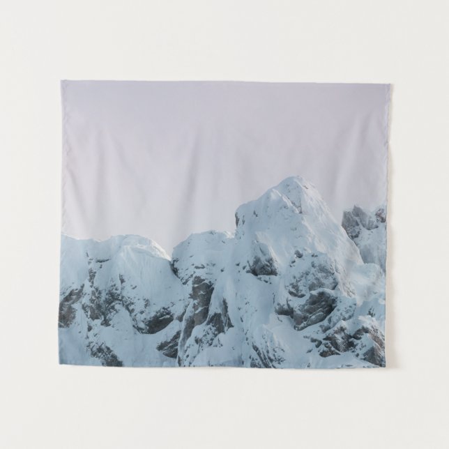 Cloudy sky mountain sunset tapestry (Front (Horizontal))