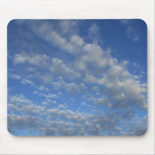 Cloudy sky mouse pad