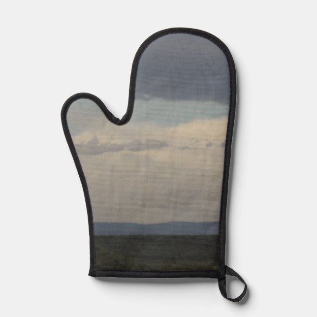 Cloudy Sky  Oven Mitt (Front)