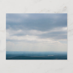 Cloudy Sky Over the Ouachita Mountains, Oklahoma Postcard