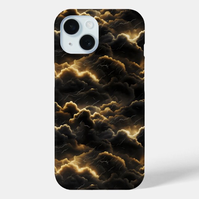 Cloudy Sky Pattern Case-Mate iPhone Case (Back)