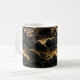 Cloudy Sky Pattern Coffee Mug