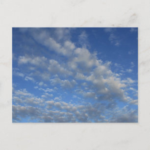 Cloudy sky postcard