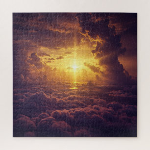 Cloudy Spiritual Heavens in Unknown Universe Jigsaw Puzzle