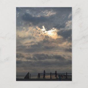 Cloudy Sunrise by Shirley Taylor Postcard