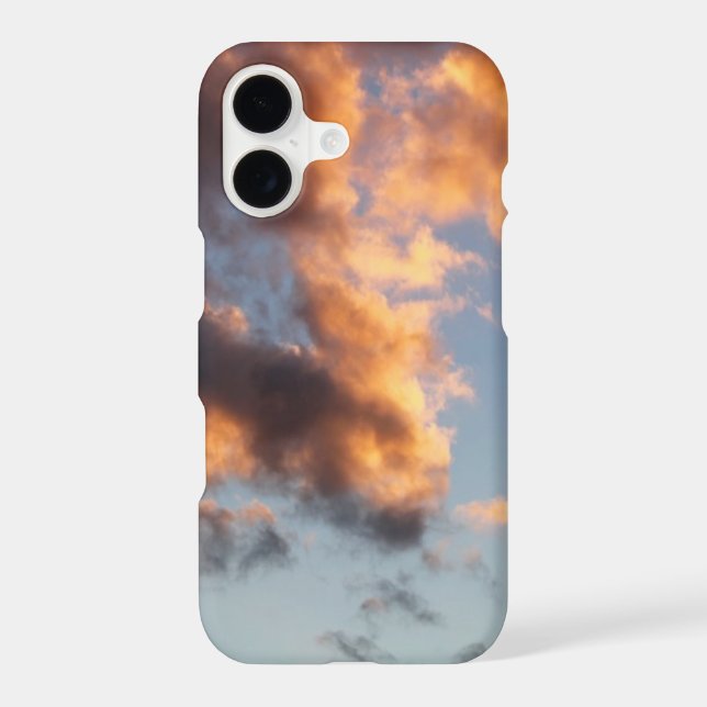 Cloudy Sunset iPhone Case (Back)
