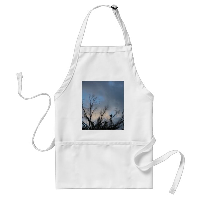 Cloudy SunSet Tree #2 Standard Apron (Front)