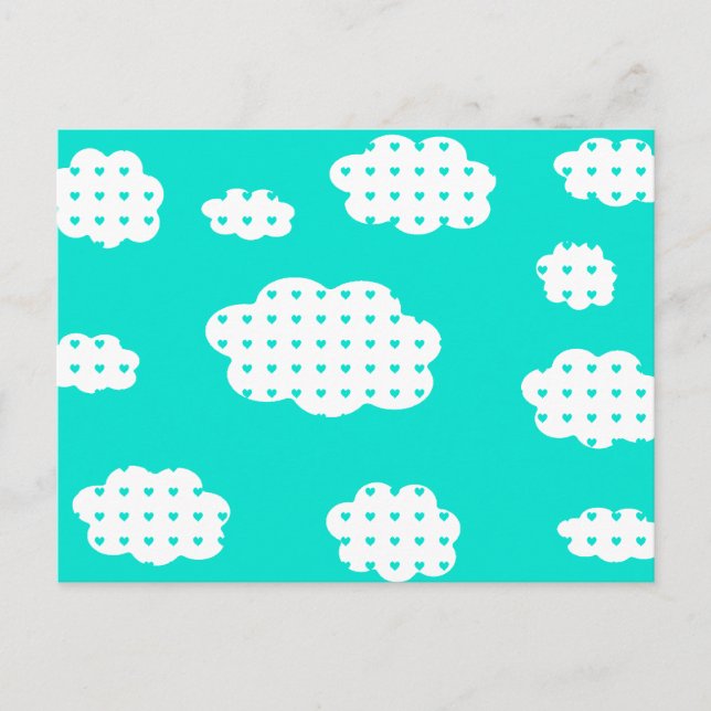 Cloudy With A Chance Of Love Postcard (Front)